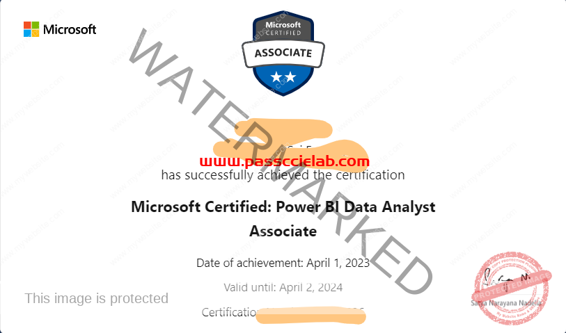 Microsoft Certified Power BI